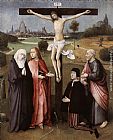 Crucifixion Wall Art - Crucifixion with a Donor